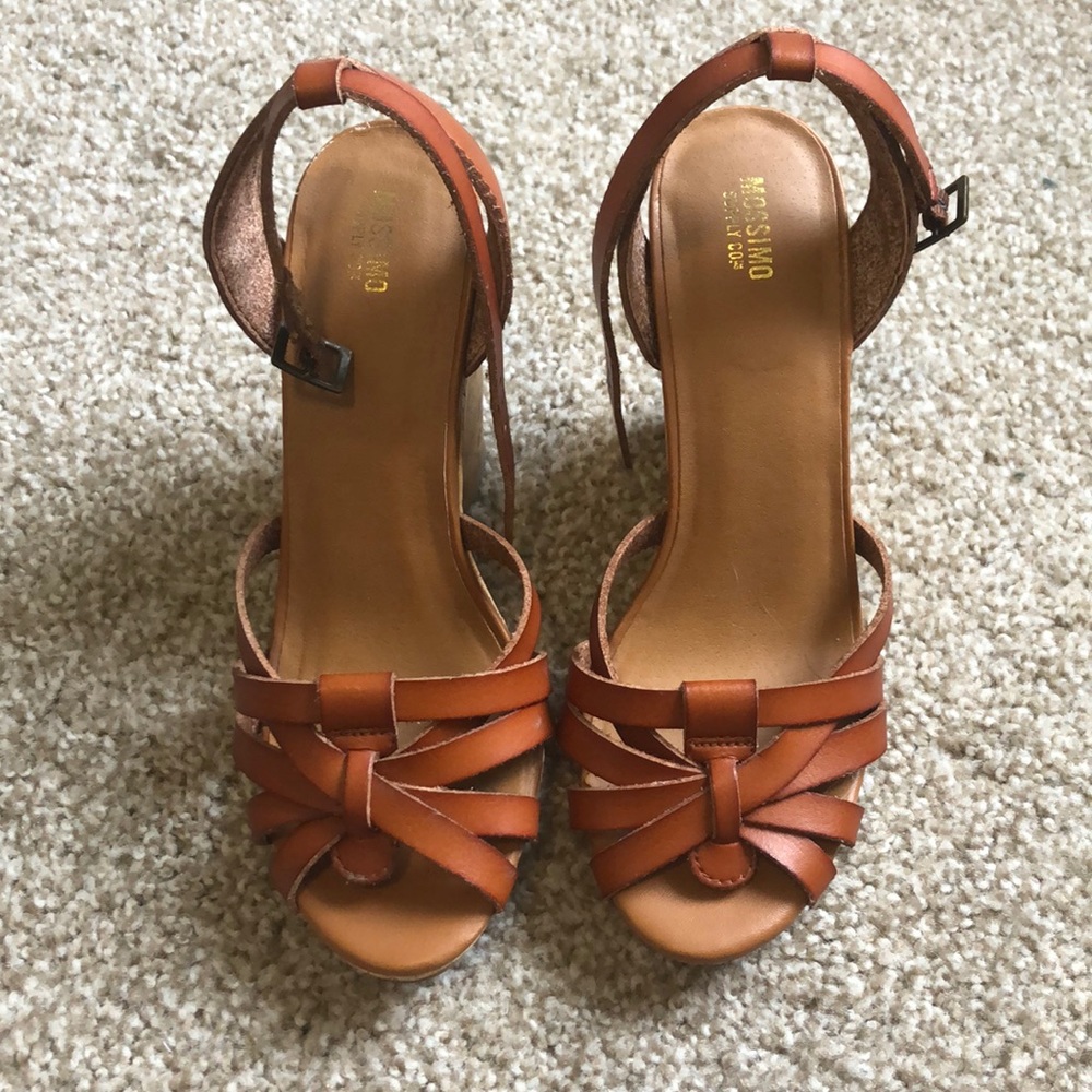 Women’s Cognac Wedges